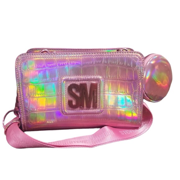 STEVE MADDEN PINK BLIMA BAG NWT - Picture 1 of 6